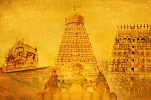 Why are idols in temples made of black stone?