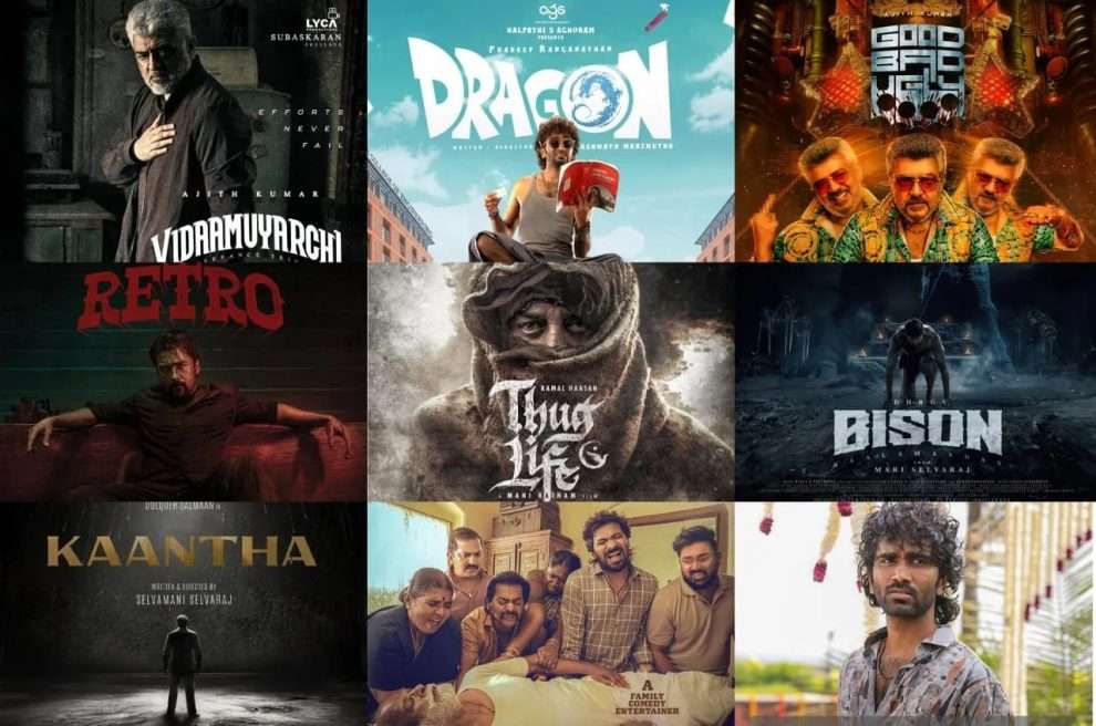 Tamil cinema acheived a new milestone with 250 releases in 2025