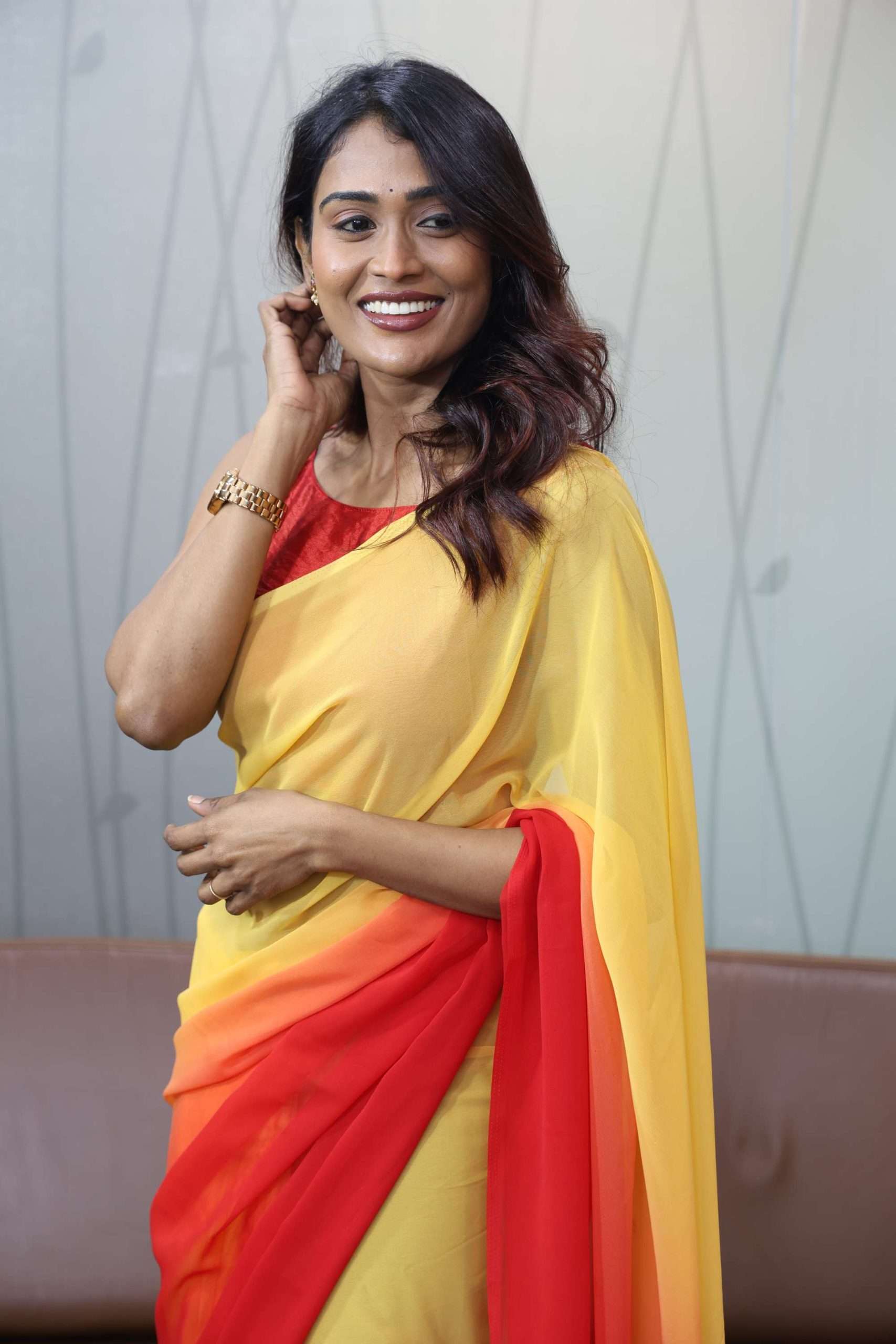 poornima ravi yellow movie promotions