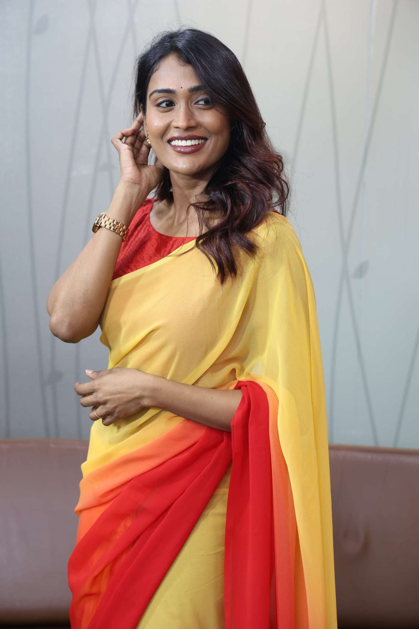 poornima ravi yellow movie promotions