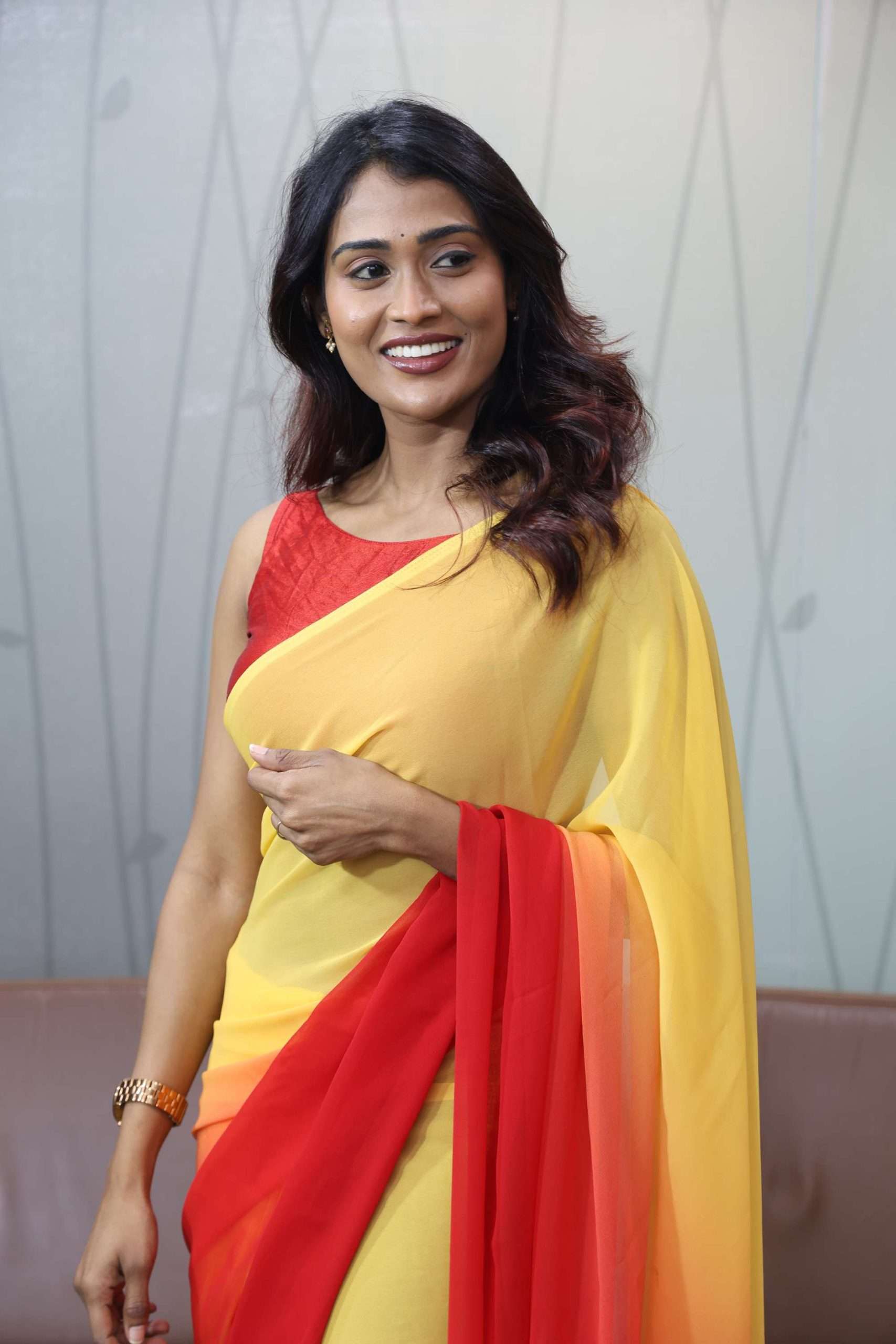 poornima ravi yellow movie promotions