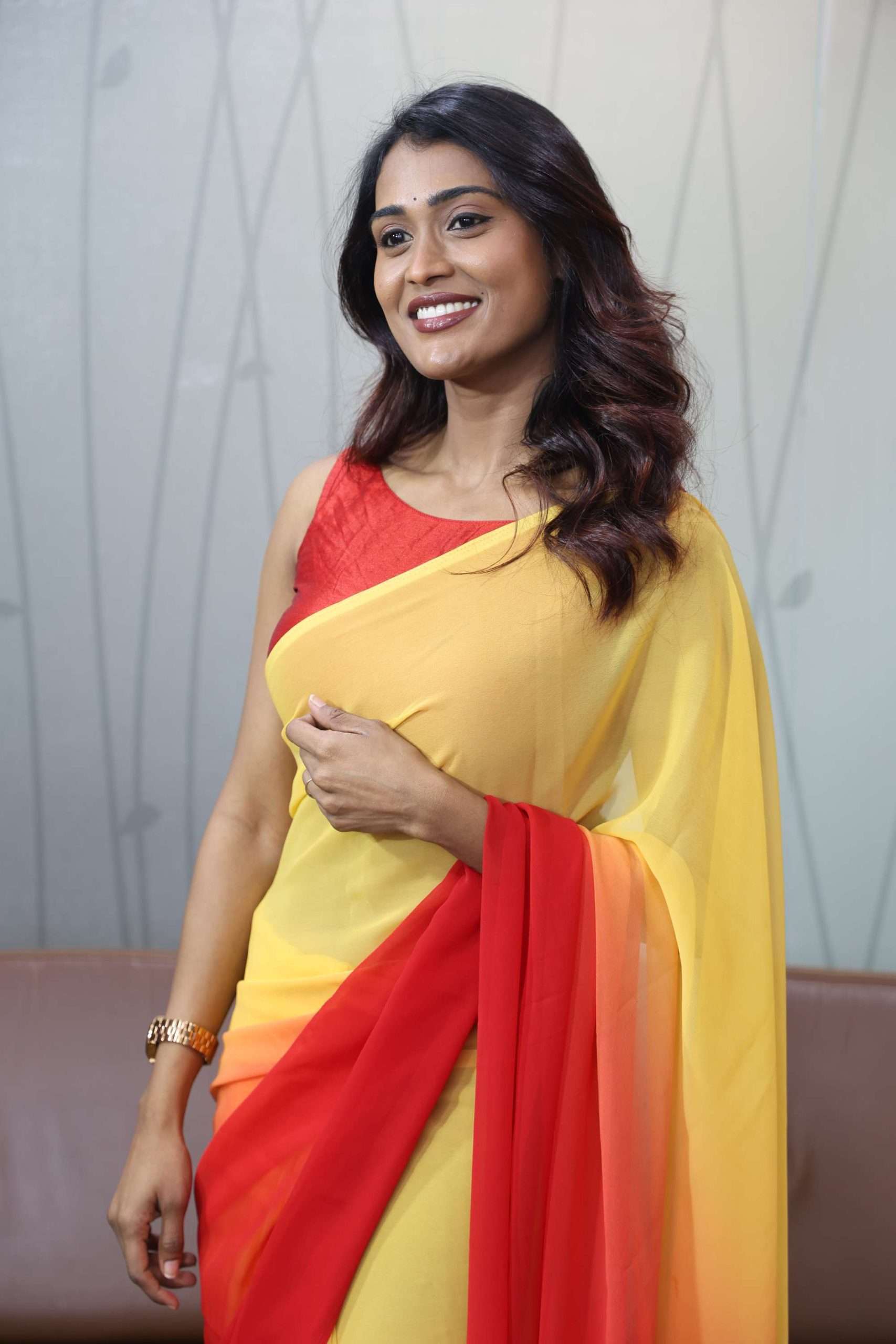 poornima ravi yellow movie promotions