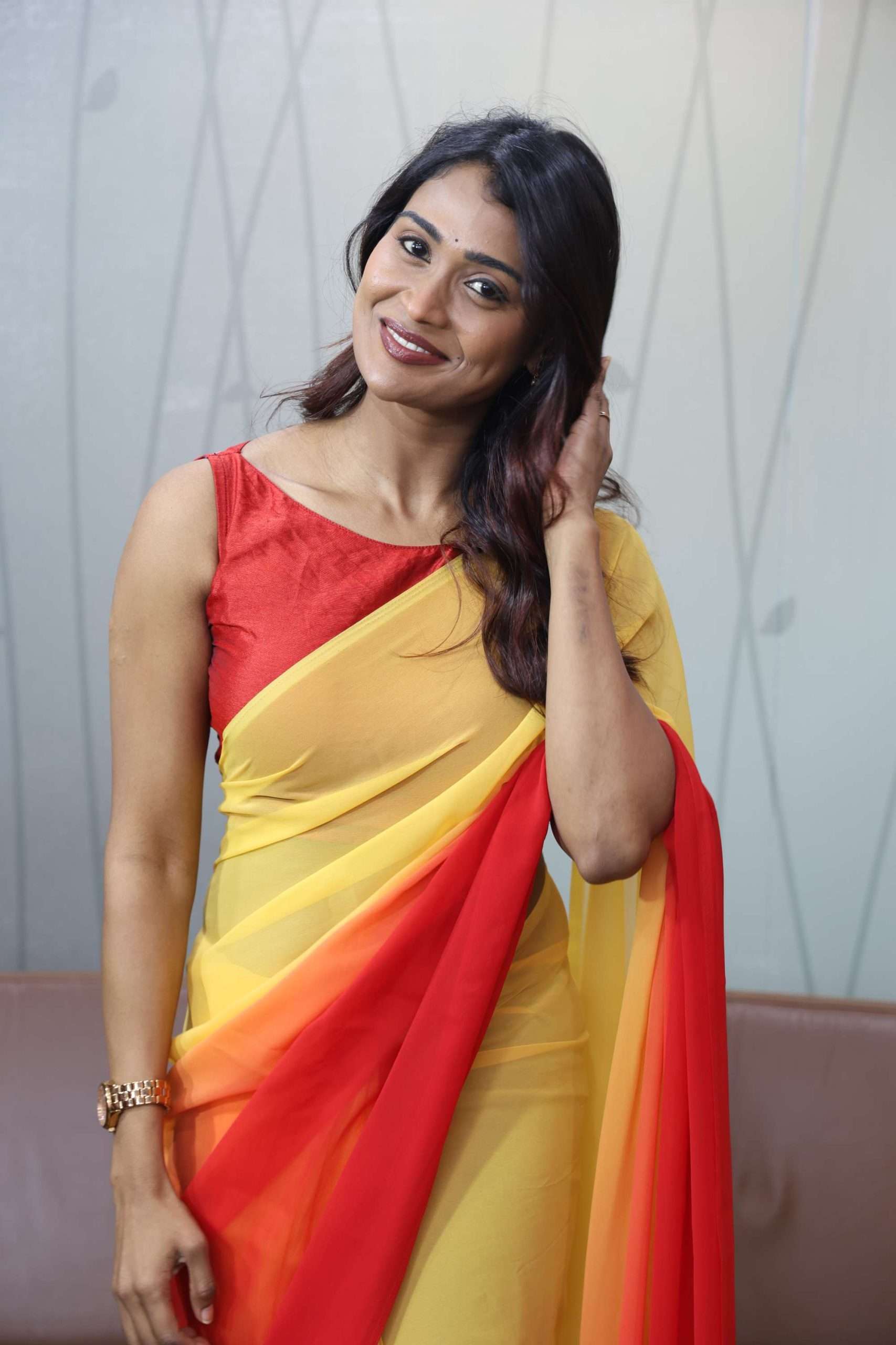 poornima ravi yellow movie promotions
