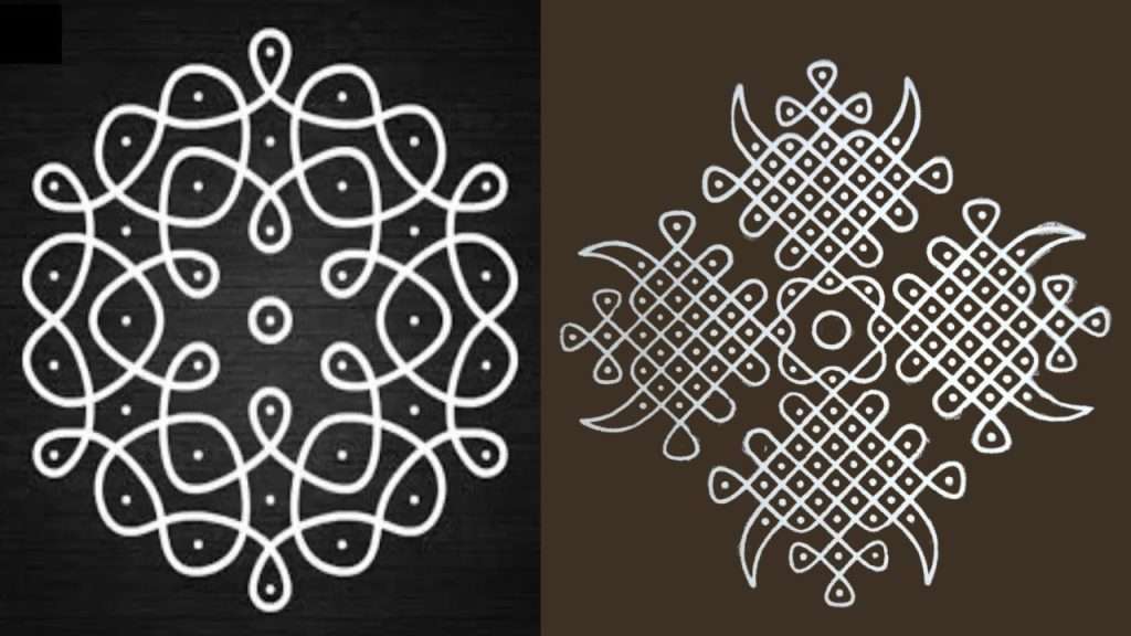 The biological benefits behind the Riddle Rangoli