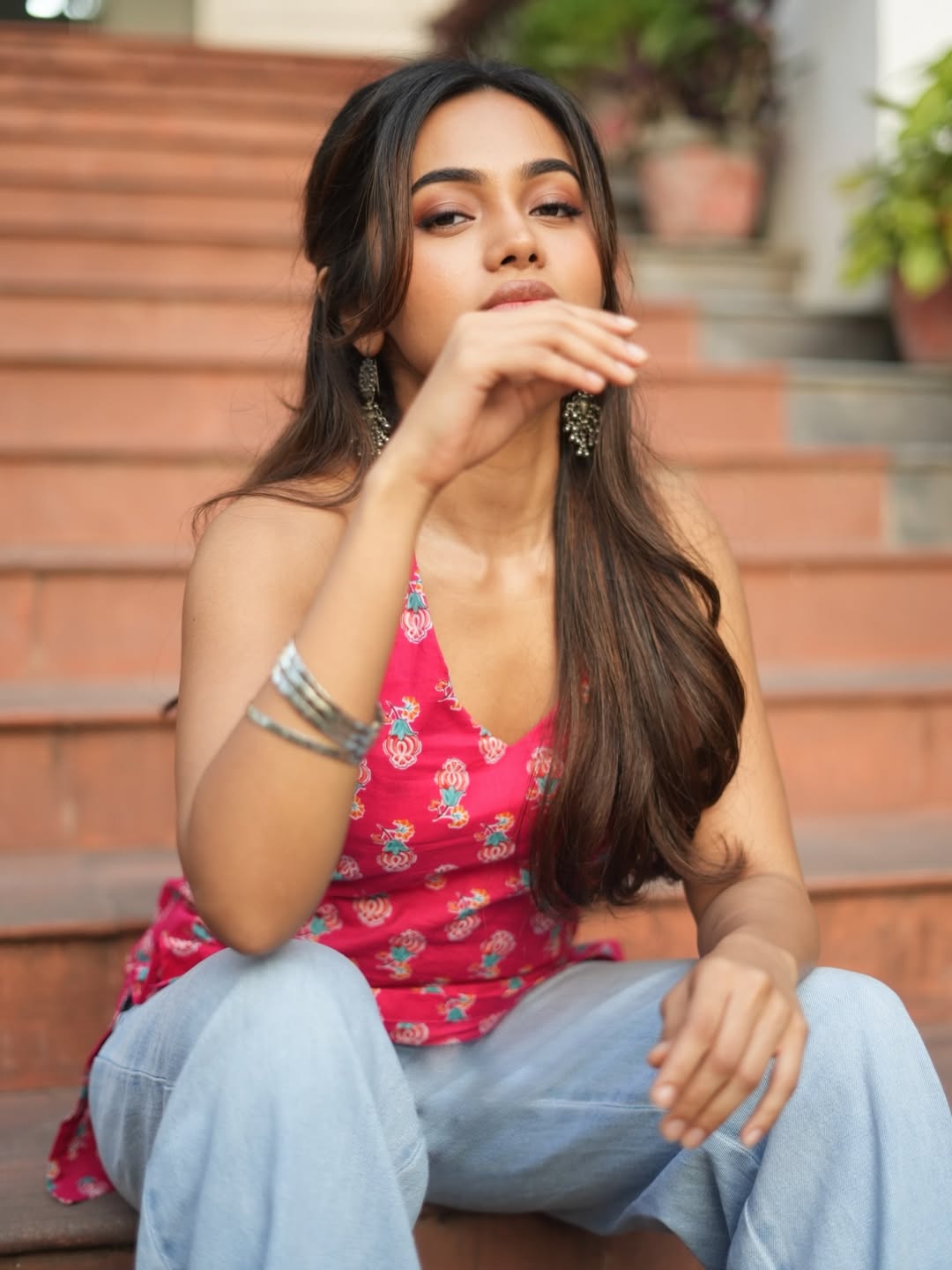 Bhavani Sre Stuns Fans with Her Latest Gorgeous Photos
