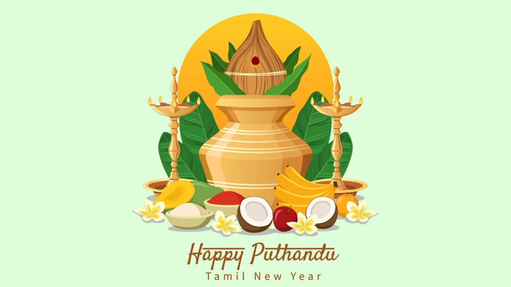 Happy Tamil New Year 2026 in tamil