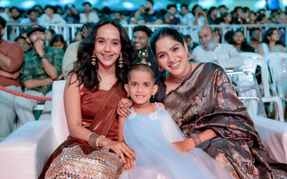 Glimpses from the grand movie launch of Suriya’s next  #Karappu