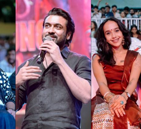 Glimpses from the grand movie launch of Suriya’s next #Karappu