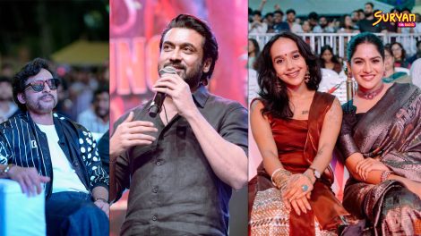 Glimpses from the grand movie launch of Suriya’s next #Karappu